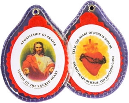 Skapular för Jesu heliga hjärta (League of the Sacred Heart)