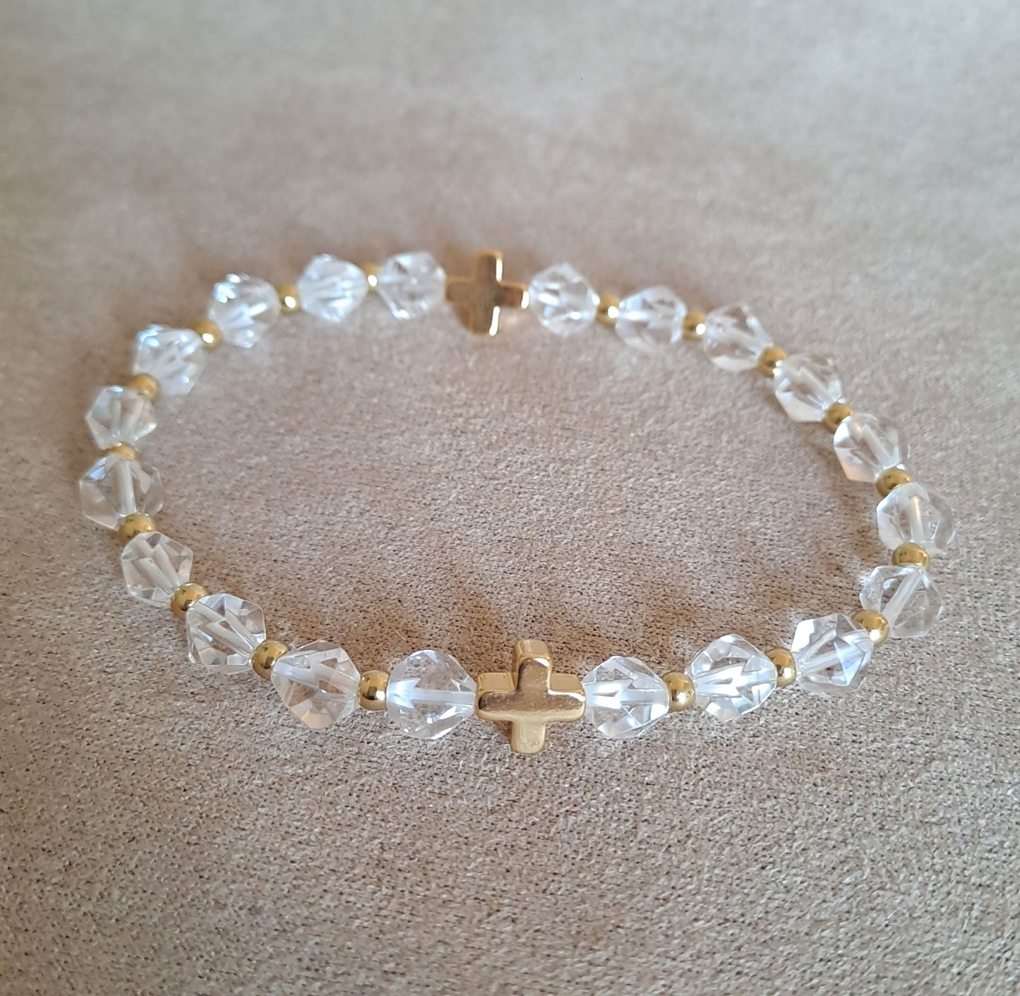 DEKAD Armband Bergskristall