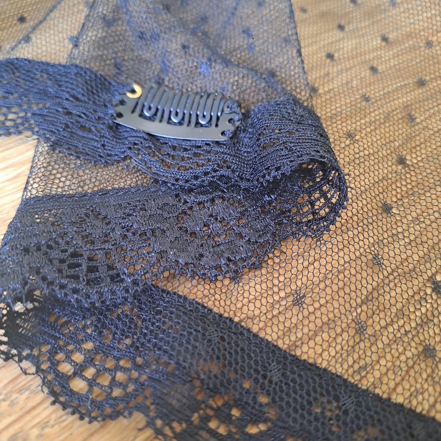 Svart mantilla